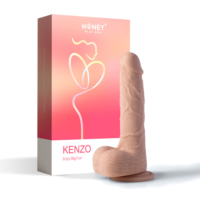 Honey Play Box Kenzo App Controlled Big Realistic Thrusting Dildo 9.5