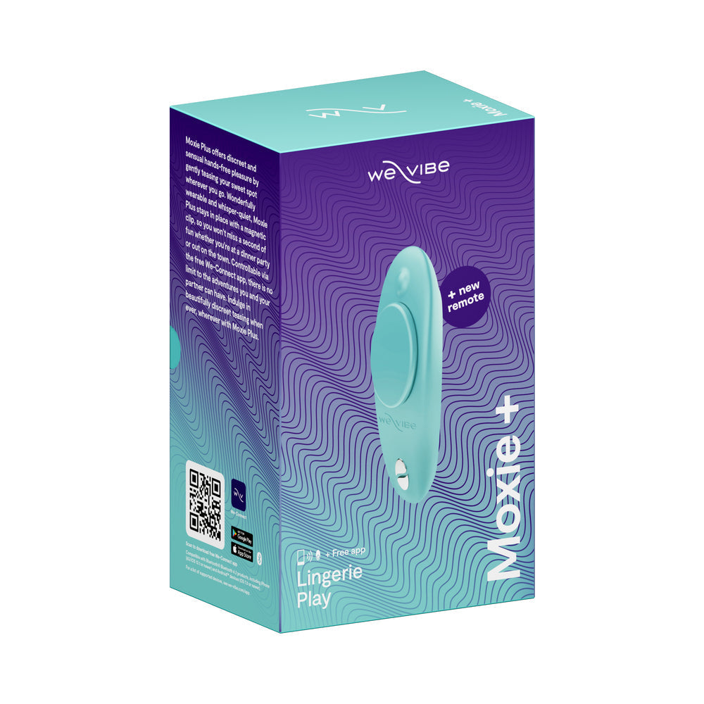 We-Vibe Moxie+ Wearable Clitoral Vibrator Teal