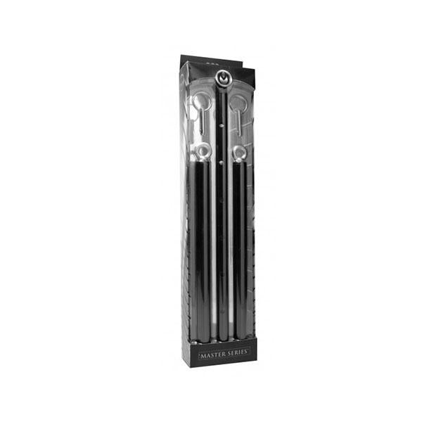 Adjustable Steel Spreader Bar Black