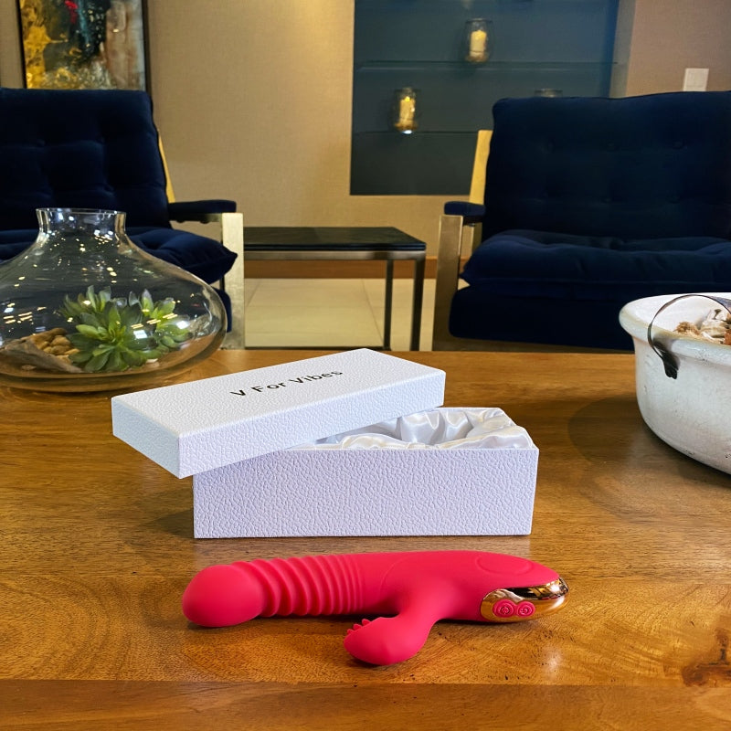 Luna Heated Thrusting Dildo, Sex Toy & Massager For Women