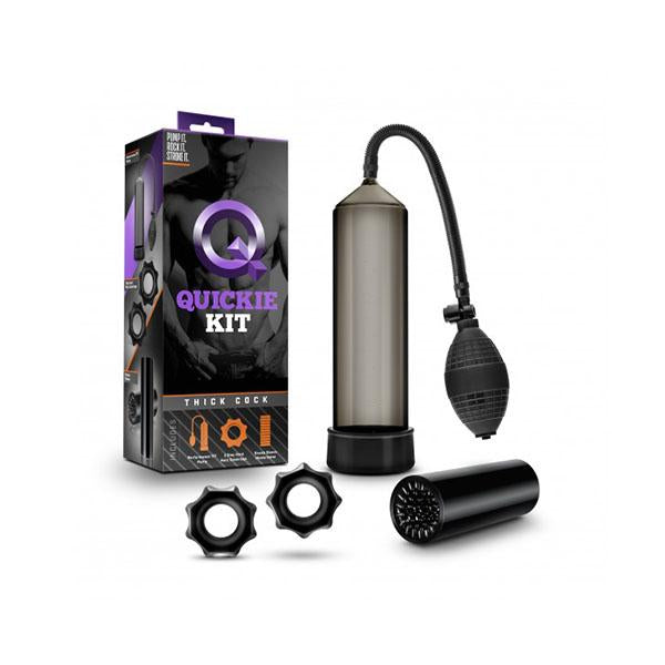Quickie Kit Thick Cock Black