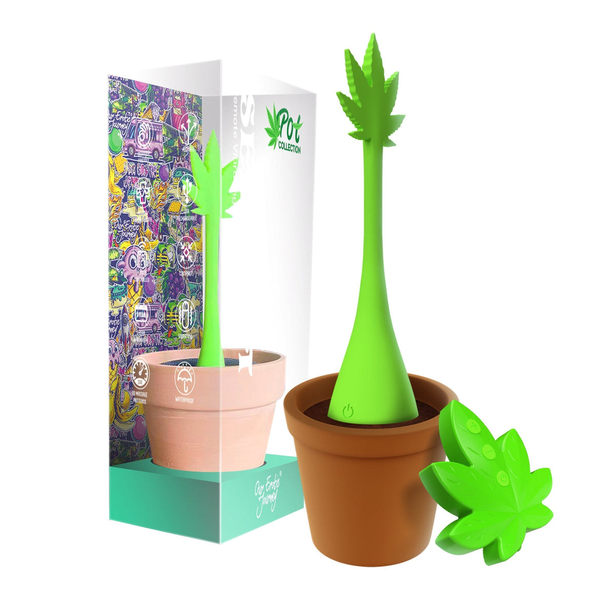 Sexy Pot Remote Egg Vibrator with Remote Control