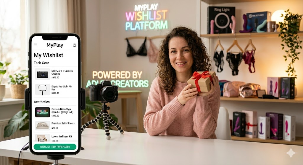 Adult Creator Wishlist Platform