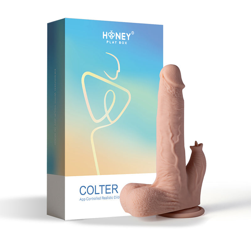 Honey Play Box Colter App Controlled Realistic Thrusting Dildo