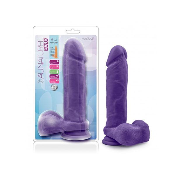 9 Inch Au Natural Bold Massive Dildo