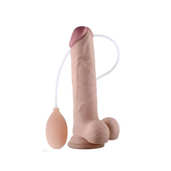 9 Inch Soft Ejaculation Cock With Ball