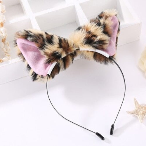 Fashion Cute Girl Cat Ears Headband Fox Ear Fur