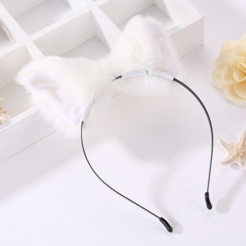 Fashion Cute Girl Cat Ears Headband Fox Ear Fur
