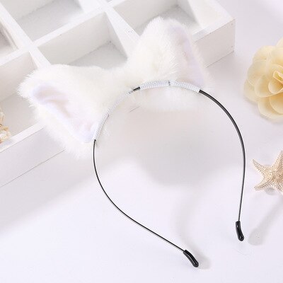 Fashion Cute Girl Cat Ears Headband Fox Ear Fur