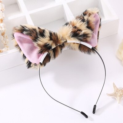 Fashion Cute Girl Cat Ears Headband Fox Ear Fur