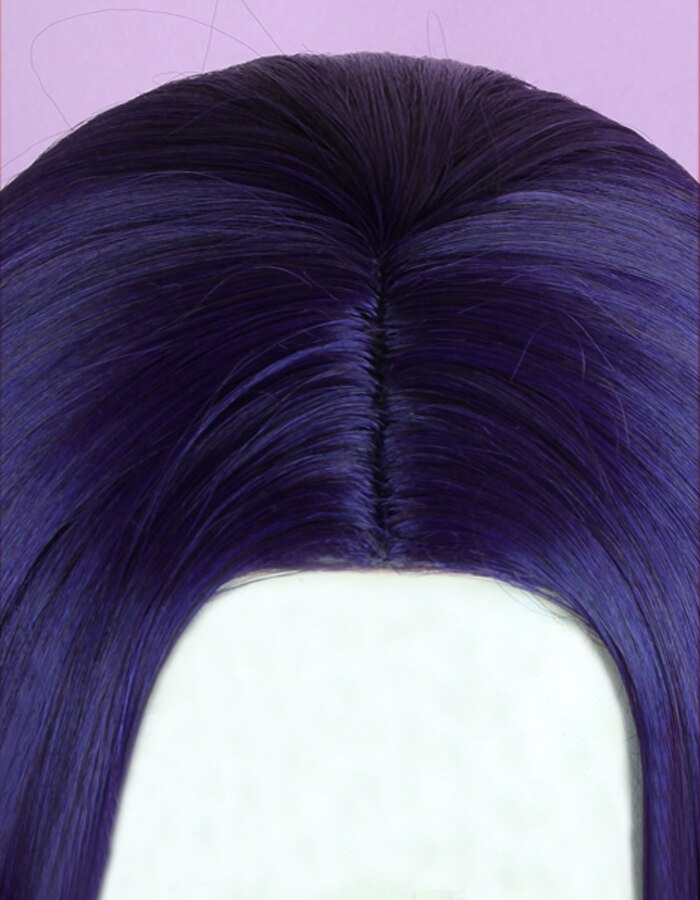 Golden Kamuy Asirpa 65cm Centre-parted Blue Purple