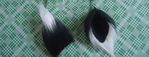 Handmade Plush Fox Tail Cat Ears Fox Ears Hairpin