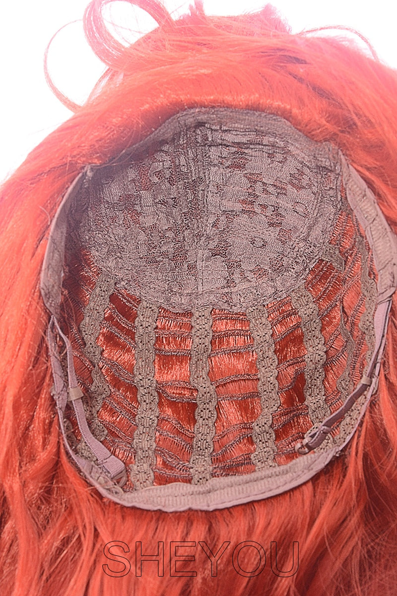 High Quality Jessica Rabbit Cosplay Wig Copper Red