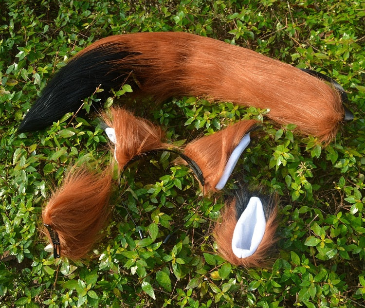 Japanese Anime Spice and Wolf Cosplay Props Holo