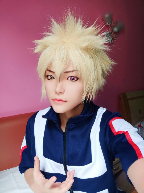 My Hero Academia Baku no Hero Bakugou Katsuki Wigs