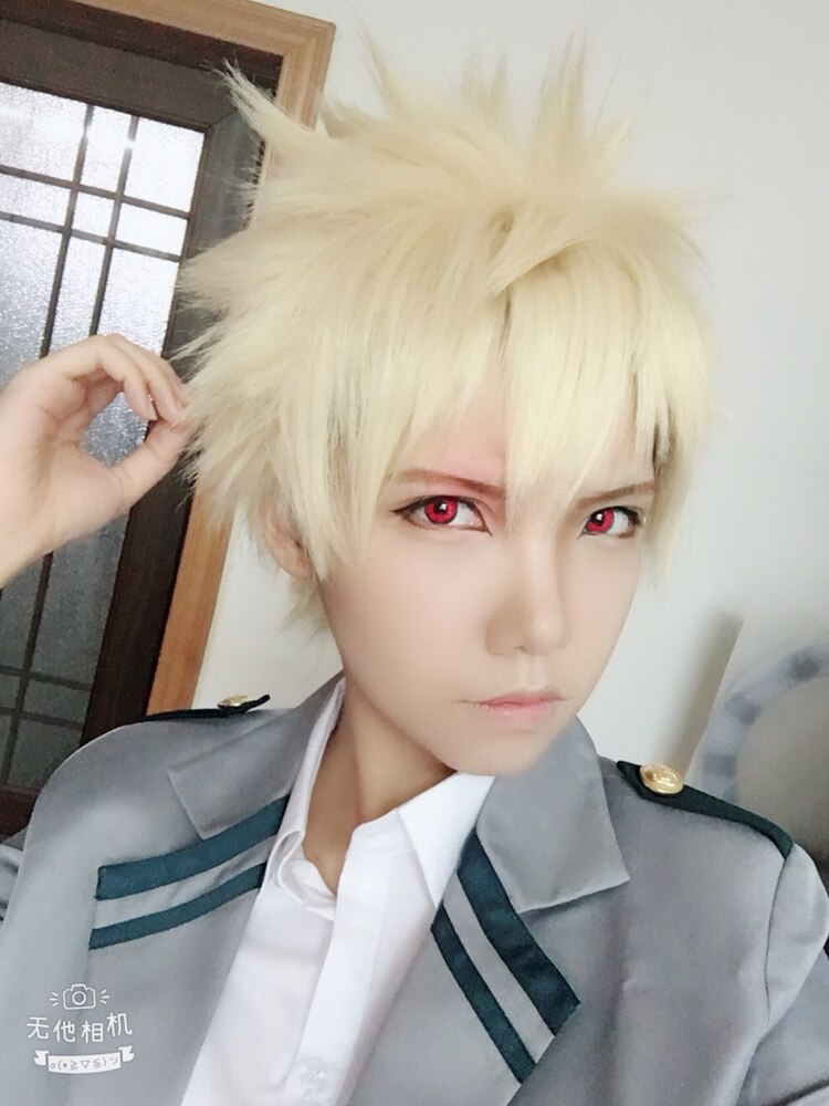 My Hero Academia Baku no Hero Bakugou Katsuki Wigs