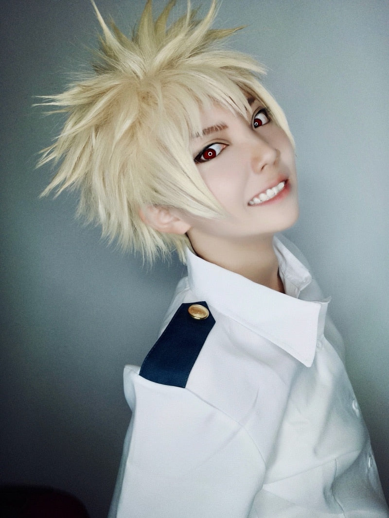 My Hero Academia Baku no Hero Bakugou Katsuki Wigs