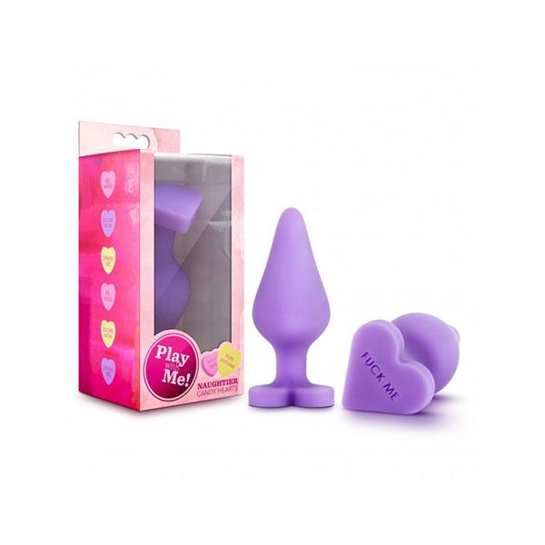 Naughtier Candy Heart Fuck Me Plug
