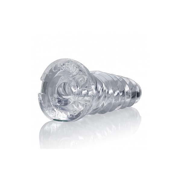 Screwd Super Squish Corkscrew Jackoff Toy Clear 7 In