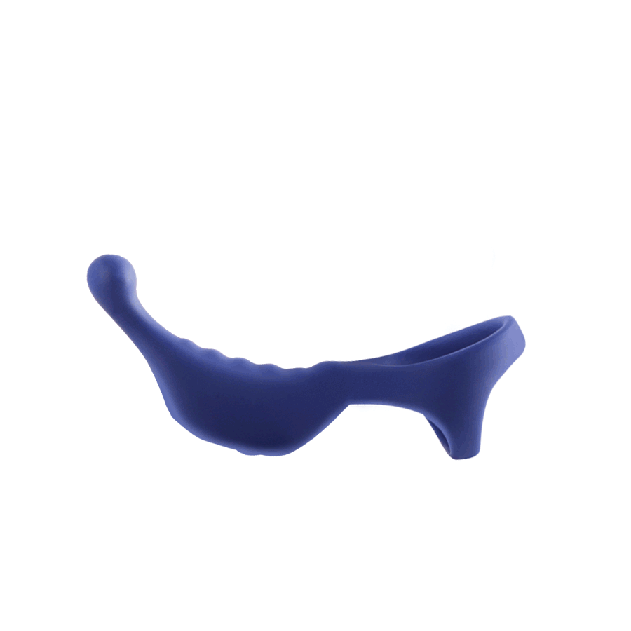 Underquaker Perineum Massager with adjustable three-way cock ring