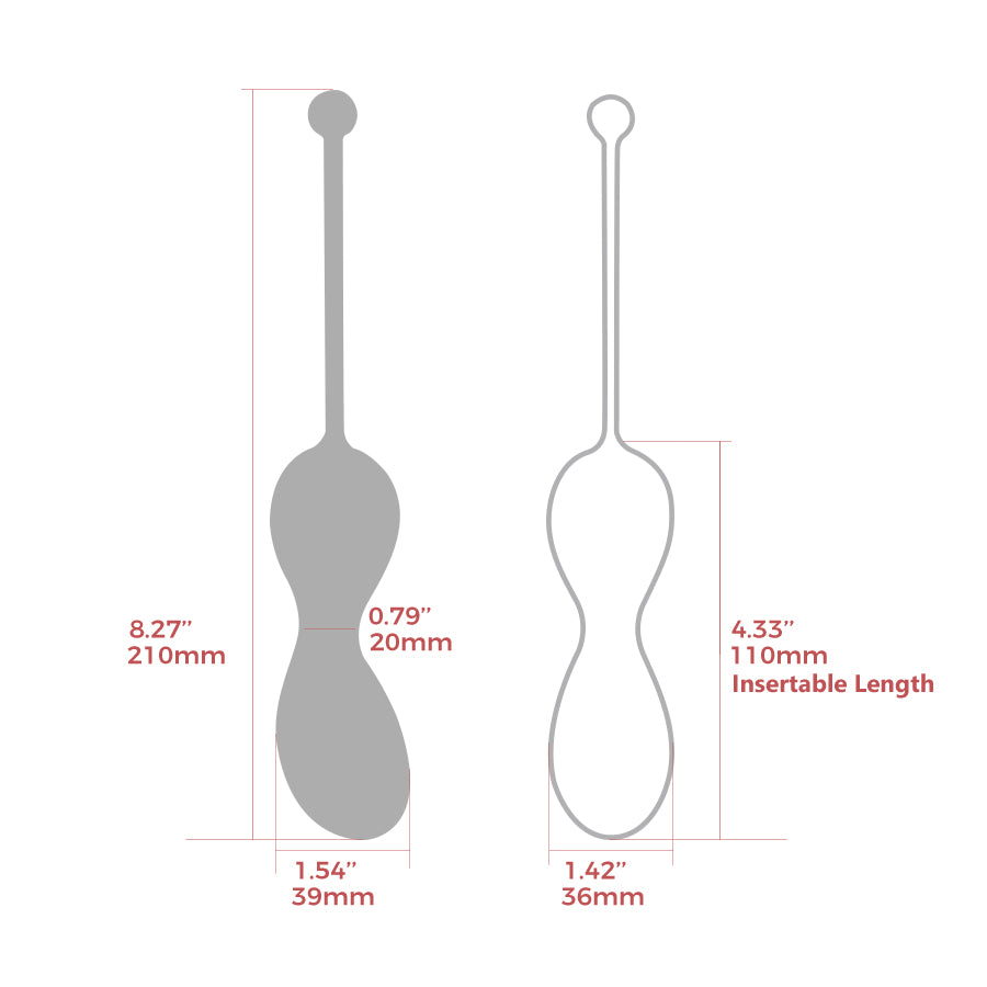 Kegelator Vibrating and Come-hither Kegel Exerciser