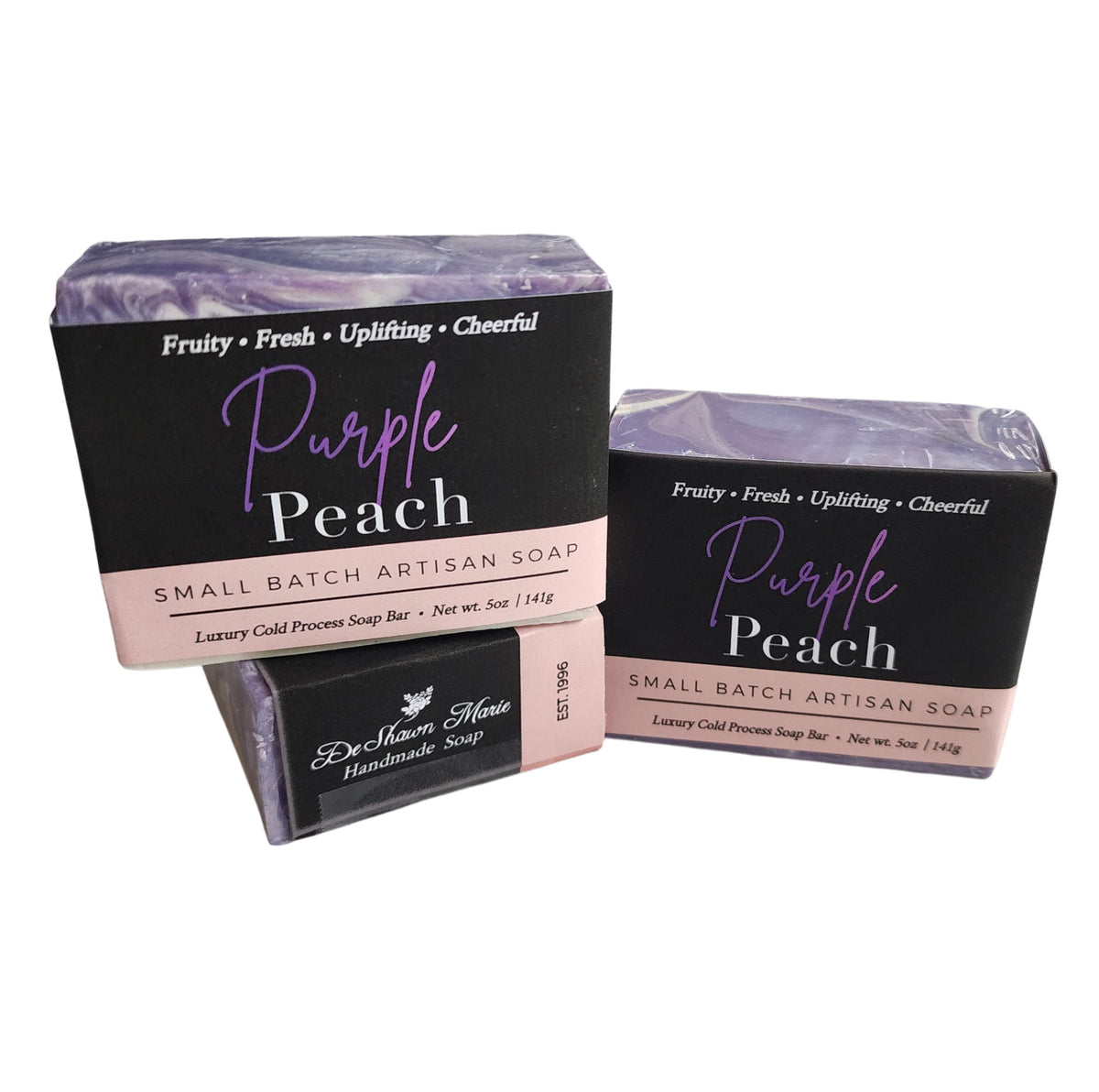 Purple Peach Soap