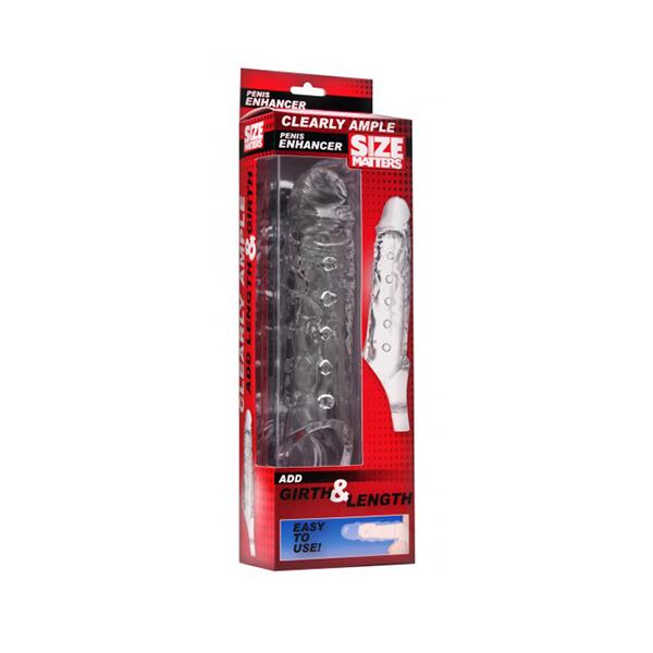 Clearly Ample Penis Enhancer Sheath