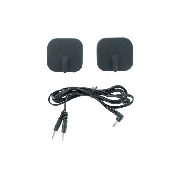 Zeus Deluxe Black Electro Pads 2 Pack
