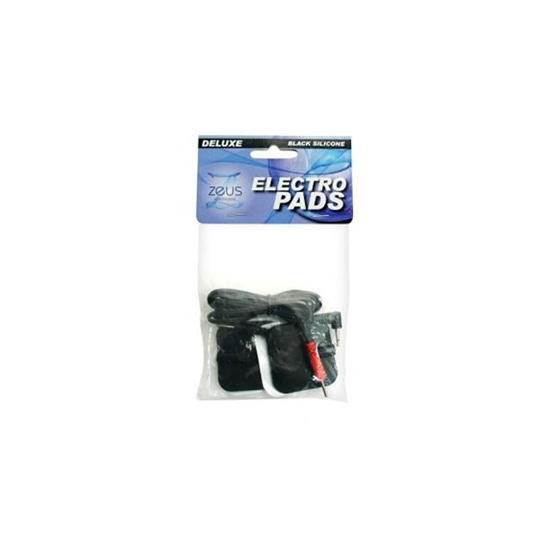 Zeus Deluxe Black Electro Pads 2 Pack